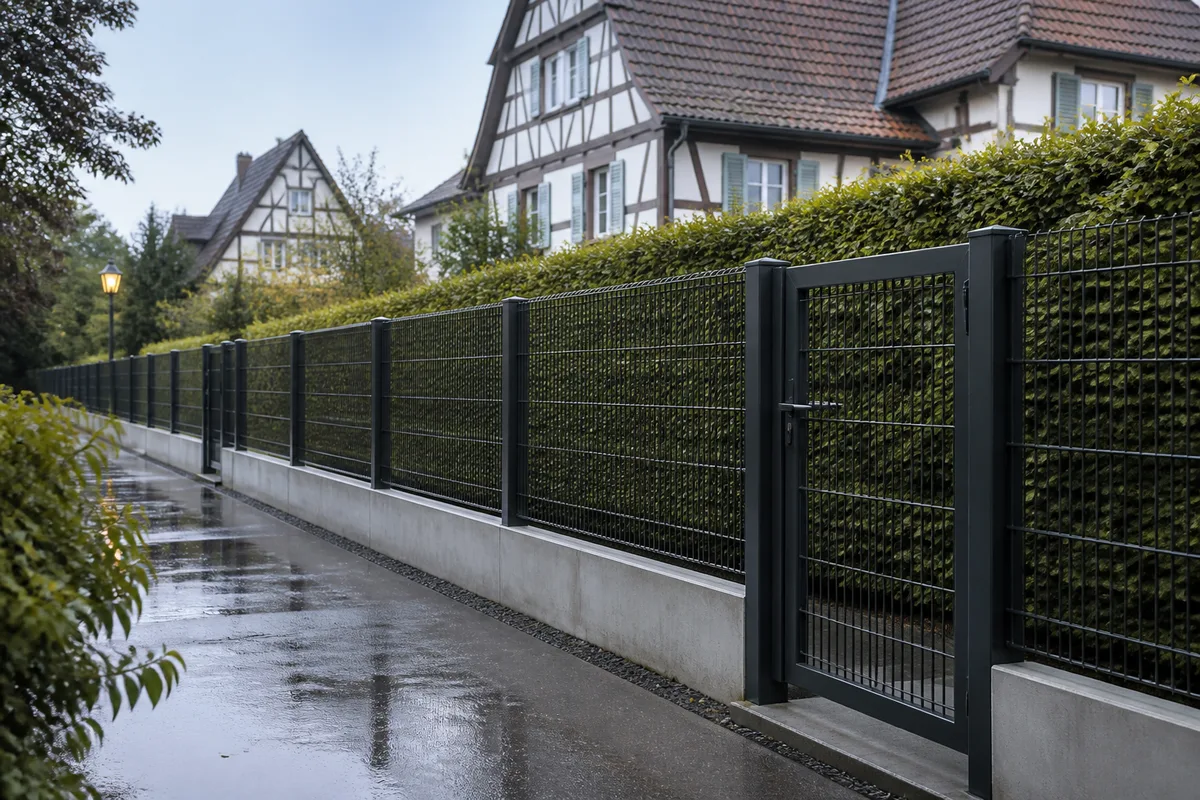 Accorder un portail et une clôture, la question du style avant celle du prix